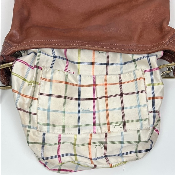 Coach Bleeker Smooth Vachetta Leather Whiskey Chunky Buckle Bucket Bag 11422 - Picture 13 of 16